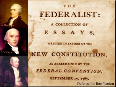 Name one of the writers of the federalist papers creative writing template